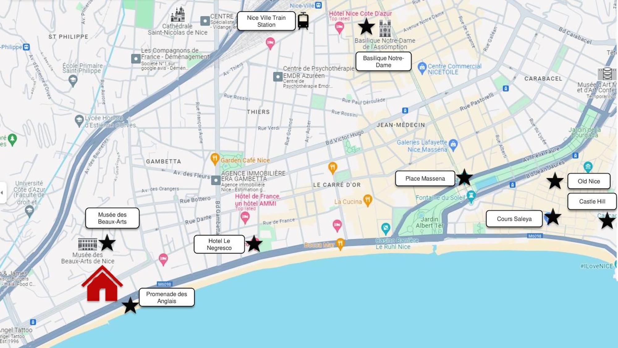 Lejlighed Cosy Studio 200 M From Beach & Promenade Des Anglais